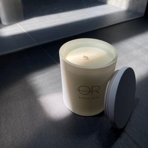 Ocean Road White Soy Wax Candle